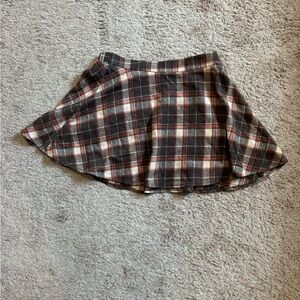 Plaid skirt